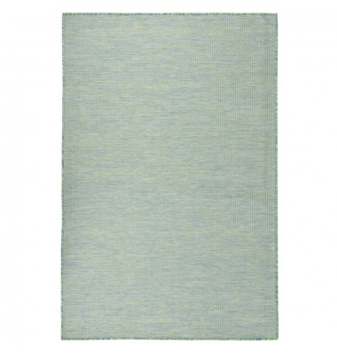  Lauko kilimėlis, turkio spalvos, 120x170cm, plokščio pynimo - Kilimai - 1