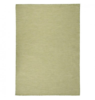  Lauko kilimėlis, žalios spalvos, 160x230cm, plokščio pynimo - Kilimai - 1