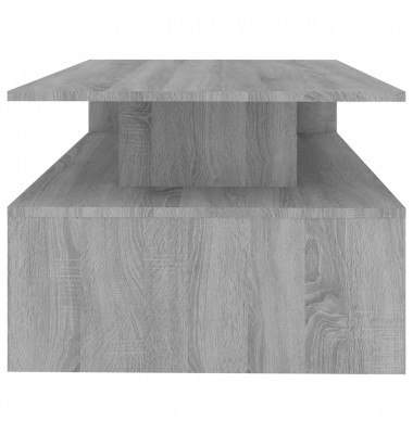  Kavos staliukas, pilkas ąžuolo, 90x60x42,5cm, apdirbta mediena - Kavos staliukai - 4
