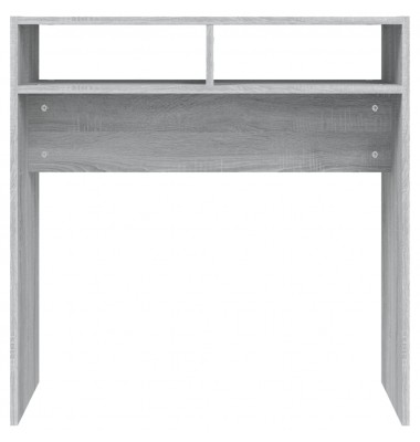  Konsolinis staliukas, pilkas ąžuolo, 78x30x80cm, mediena - Žurnaliniai staliukai - 5