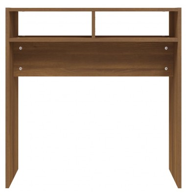  Konsolinis staliukas, rudas ąžuolo, 78x30x80cm, mediena - Žurnaliniai staliukai - 5