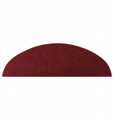  Lipnūs laiptų kilimėliai, 15vnt., raudonos spalvos, 56x20cm - Laiptų kilimėliai - 5