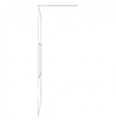 Dušo sienelė, 90x195cm, ESG stiklas, su akmenukais - Dušo sienelės - 5