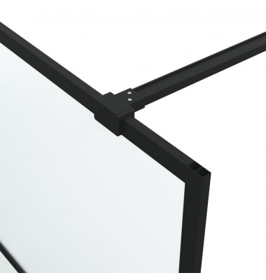  Dušo sienelė, juoda, 140x195cm, ESG stiklas, matinė - Dušo sienelės - 6