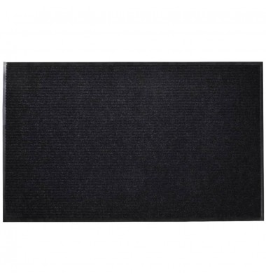 Juodas PVC Durų Kilimėlis, 90 x 150 cm - Durų, virtuvės kilimai - 1