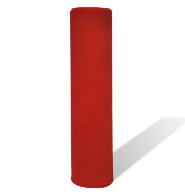  Raudonas Kilimas, 1 x 20 m,Ypač Sunkus, 400 g/m2 - Durų, virtuvės kilimai - 4