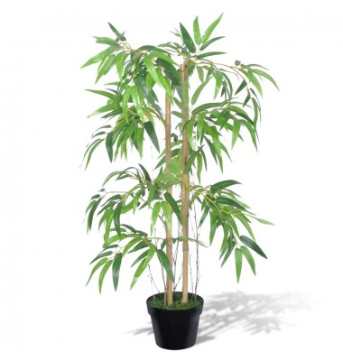 Dirbtinis Bambukas "Twiggy" su Vazonu, 90 cm - Dirbtiniai augalai - 1