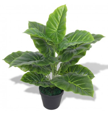  Dirbtinis taras su vazonu, 45 cm, žalias - Dirbtiniai augalai - 1