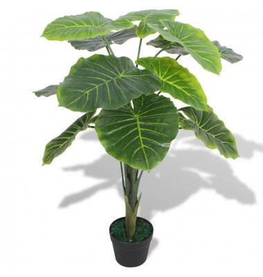  Dirbtinis taras su vazonu, 70 cm, žalias - Dirbtiniai augalai - 1