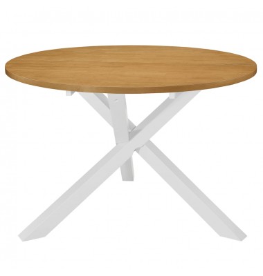  Valgomojo stalas, baltas, 120x75cm, MDF - Stalai - 1