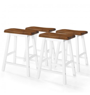  Baro stalo ir kėdžių komplektas, 5d., masyvi mediena  - Valgomojo, baro komplektai - 6