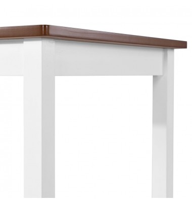  Baro stalo ir kėdžių komplektas, 5d., masyvi mediena  - Valgomojo, baro komplektai - 9
