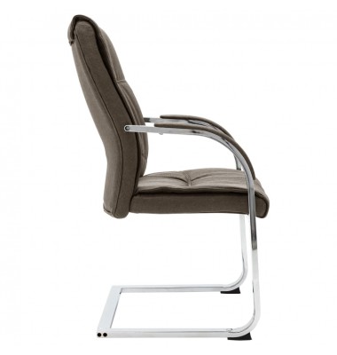  Gembinė biuro kėdė, taupe spalvos, audinys - Biuro kėdės - 3