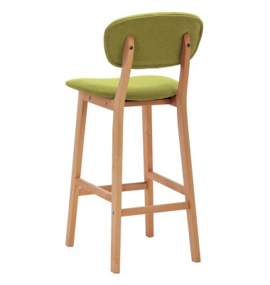  Baro taburetės, 2vnt., žalios spalvos, audinys - Baro kėdės - 5