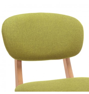  Baro taburetės, 2vnt., žalios spalvos, audinys - Baro kėdės - 6