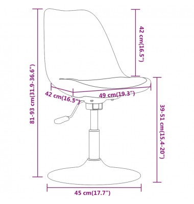  Pasukamos valgomojo kėdės, 6vnt., tamsiai pilkos, audinys - Valgomojo Kėdės - 9