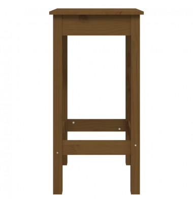  Baro baldų komplektas, 5 dalių, medaus rudas, pušies masyvas - Valgomojo, baro komplektai - 5