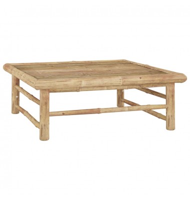  Sodo stalas, 65x65x30cm, bambukas - Moduliniai lauko baldai - 1