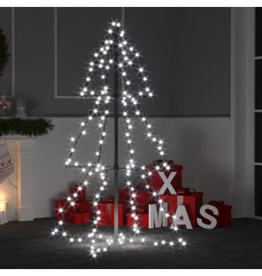 Kalėdinė eglutė, 78x120cm, kūgio formos, 160 LED lempučių - Kalėdinis apšvietimas - 1