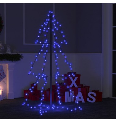 Kalėdų eglutė, 78x120cm, kūgio formos, 160 LED lempučių - Kalėdinis apšvietimas - 1