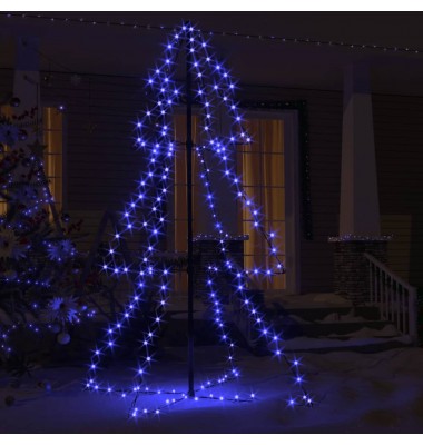 Kalėdų eglutė, 98x150cm, kūgio formos, 200 LED lempučių - Kalėdinis apšvietimas - 3