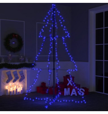 Kalėdų eglutė, 118x180cm, kūgio formos, 240 LED lempučių - Kalėdinis apšvietimas - 1