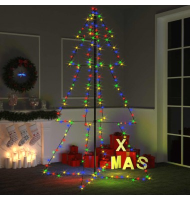 Kalėdų eglutė, 118x180cm, kūgio formos, 240 LED lempučių - Kalėdinis apšvietimas - 1