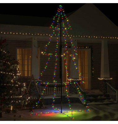 Kalėdų eglutė, 143x250cm, kūgio formos, 360 LED lempučių - Kalėdinis apšvietimas - 1