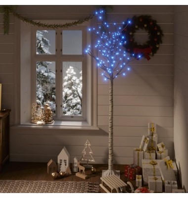 Kalėdinis medis, 1,8m, su 180 mėlynų LED lempučių - Kalėdinis apšvietimas - 1