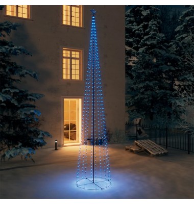 Kalėdų eglutė, 160x500cm, kūgio formos, 752 mėlynos LED - Kalėdinis apšvietimas - 1