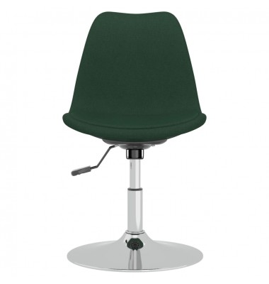  Pasukamos valgomojo kėdės, 4vnt., tamsiai žalios, audinys - Valgomojo Kėdės - 4