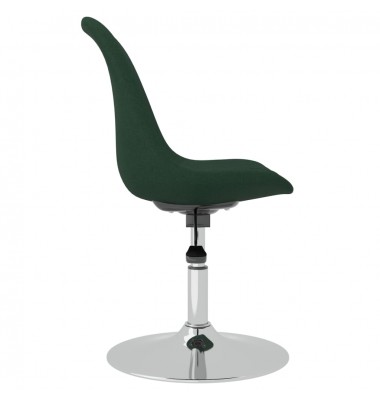  Pasukamos valgomojo kėdės, 4vnt., tamsiai žalios, audinys - Valgomojo Kėdės - 6