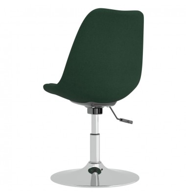  Pasukamos valgomojo kėdės, 4vnt., tamsiai žalios, audinys - Valgomojo Kėdės - 7