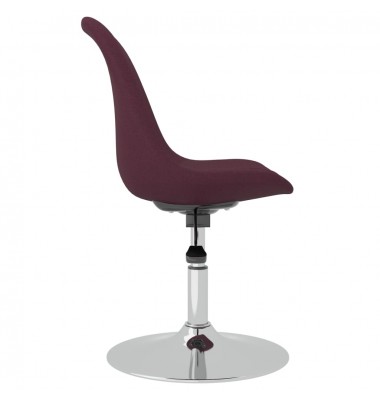  Pasukamos valgomojo kėdės, 4vnt., violetinės spalvos, audinys - Valgomojo Kėdės - 6