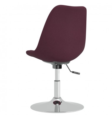  Pasukamos valgomojo kėdės, 4vnt., violetinės spalvos, audinys - Valgomojo Kėdės - 7