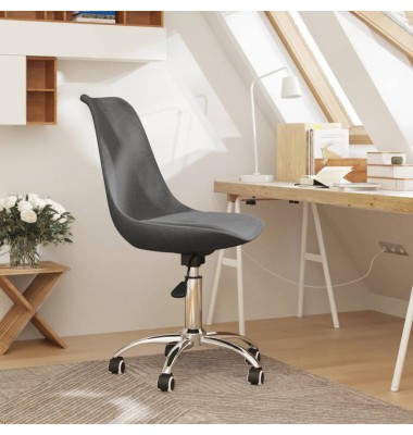  Pasukama biuro kėdė, tamsiai pilkos spalvos, audinys - Biuro kėdės - 1