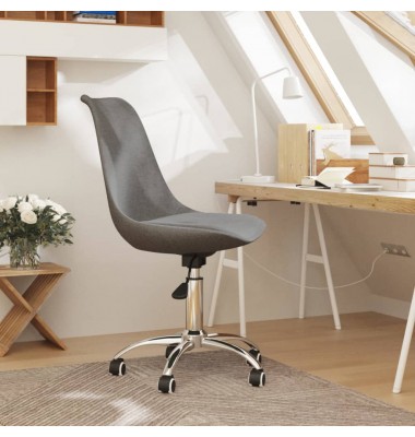  Pasukama biuro kėdė, šviesiai pilkos spalvos, audinys - Biuro kėdės - 1