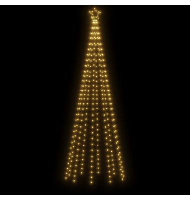 Kalėdų eglutė, 100x300cm, kūgio formos, 310 šiltų baltų LED - Kalėdinis apšvietimas - 3
