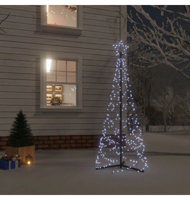 Kalėdų eglutė, 70x180cm, kūgio formos, 200 šaltų baltų LED - Kalėdinis apšvietimas - 1