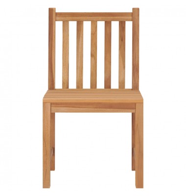  Sodo kėdės su pagalvėlėmis, 4vnt., tikmedžio medienos masyvas - Lauko kėdės - 4