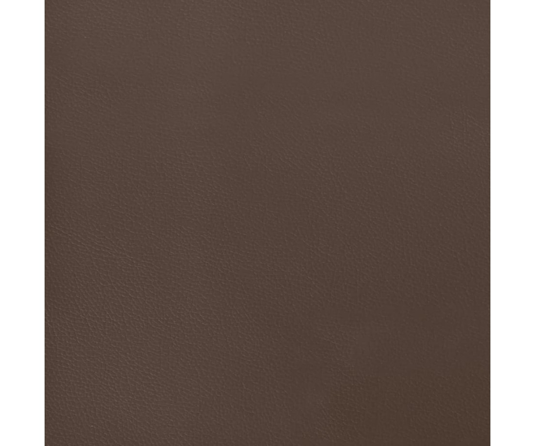  Spyruoklinis čiužinys, rudas, 100x200x20 cm, dirbtinė oda - Čiužiniai - 6