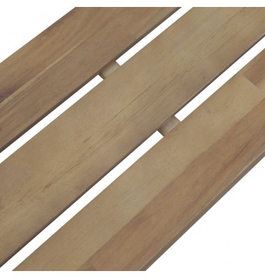  Sodo suoliukas, 120 cm, akacijos medienos masyvas - Lauko suolai, suoliukai - 5