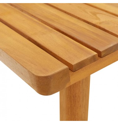 Sodo kavos staliukas, 90x55x35cm, akacijos medienos masyvas - Lauko stalai, staliukai - 5