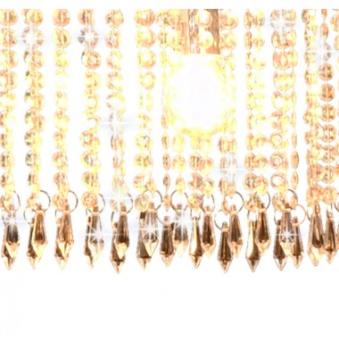  Lubinis šviestuvas su krišt. karoliukais, sid. sp., 104cm, E14  - Šviestuvai - 8