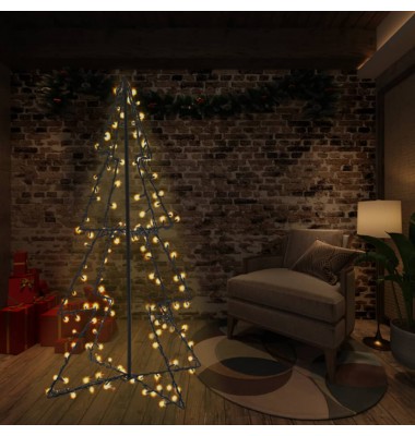 Kalėdinė eglutė, 115x150cm, kūgio formos, 240 LED lempučių - Kalėdinis apšvietimas - 1