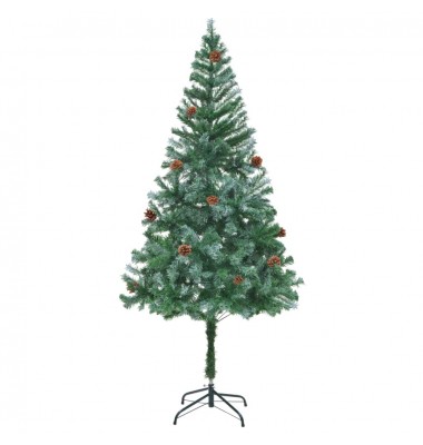  Dirbtinė kalėdinė eglutė su kankorėžiais, 180 cm - Kalėdinės eglutės - 1