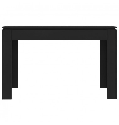  Valgomojo stalas, juodos spalvos, 120x60x76cm, MDP - Stalai - 4