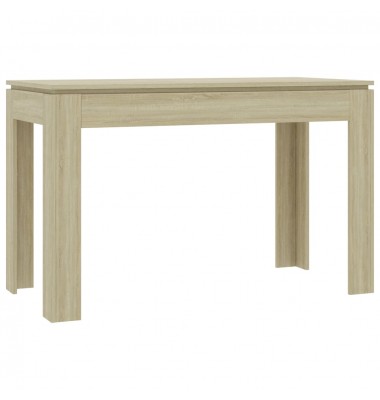  Valgomojo stalas, sonoma ąžuolo spalvos, 120x60x76cm, MDP - Stalai - 2