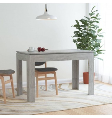  Valgomojo stalas, betono pilkos spalvos, 120x60x76cm, MDP - Stalai - 1