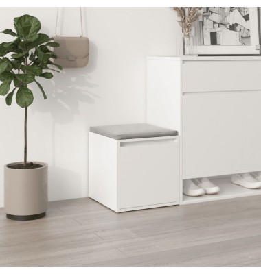  Dėžė-stalčius, baltos spalvos, 40,5x40x40cm, apdirbta mediena - Daiktadėžės - 1
